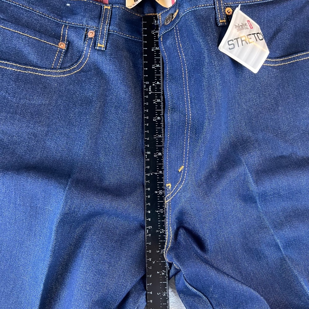 VTG NWT Levis 517 Boot Cut Jeans Mens 40x32 Indigo Deadstock 2000's 00517-2017 - Picture 7 of 12